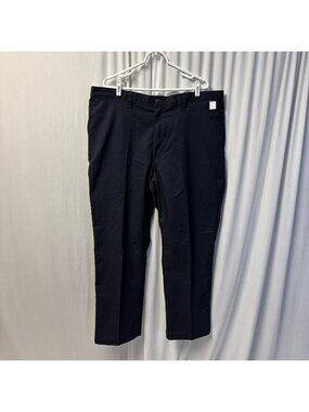 Dickies Flex Mens Navy Blue Work Pants Size 42UU 30in Inseam Durable Twill NEW